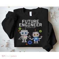 Future Engineer Costume Robot Robotics Sweatshirt thumb 2