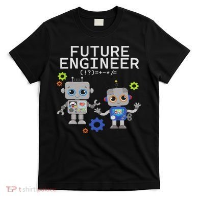Future Engineer Costume Robot Robotics T-Shirt
