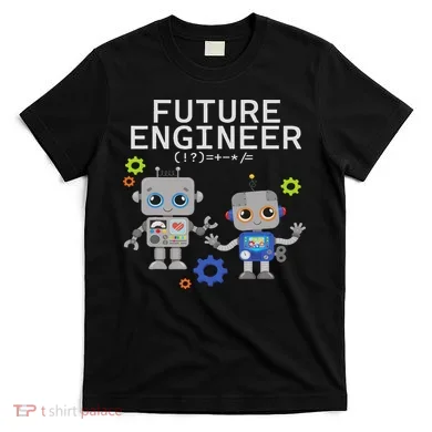 Future Engineer Costume Robot Robotics T-Shirt