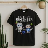 Future Engineer Costume Robot Robotics T-Shirt thumb 2
