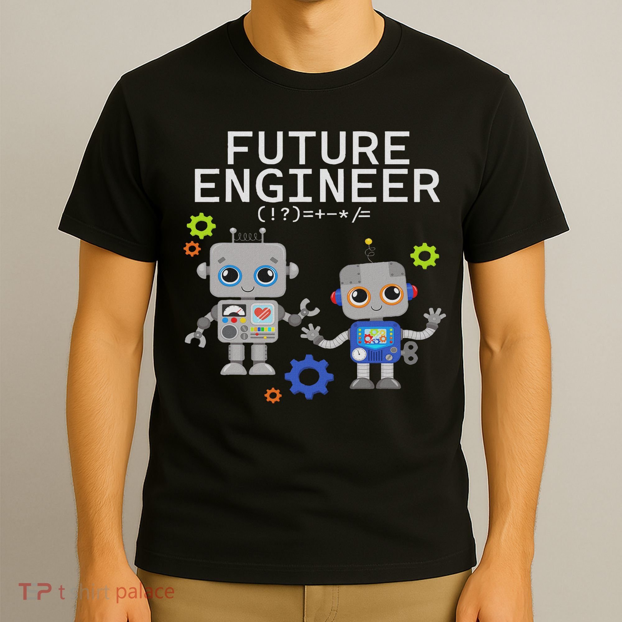 Future Engineer Costume Robot Robotics T-Shirt