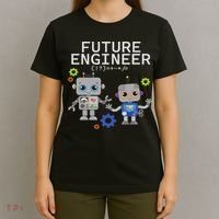 Future Engineer Costume Robot Robotics T-Shirt thumb 4