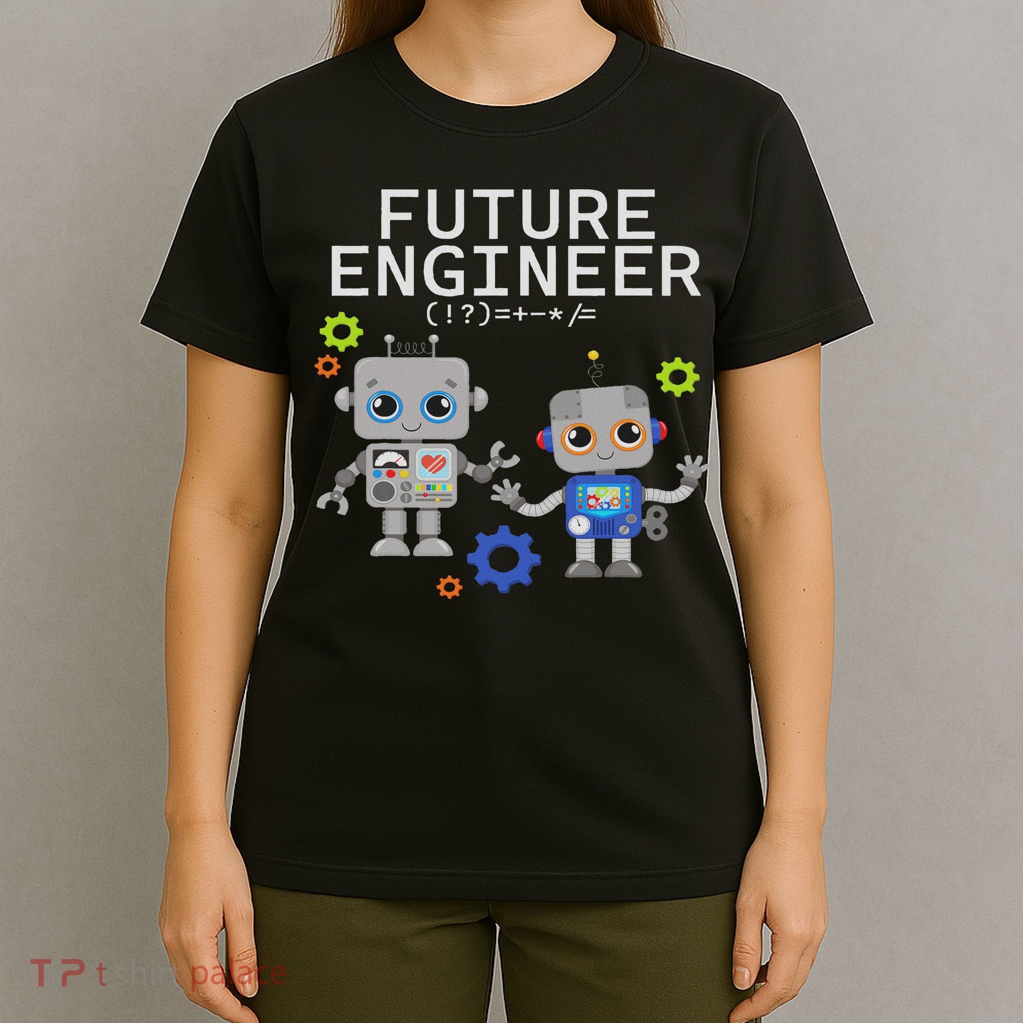 Future Engineer Costume Robot Robotics T-Shirt