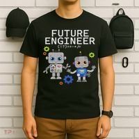 Future Engineer Costume Robot Robotics T-Shirt thumb 6