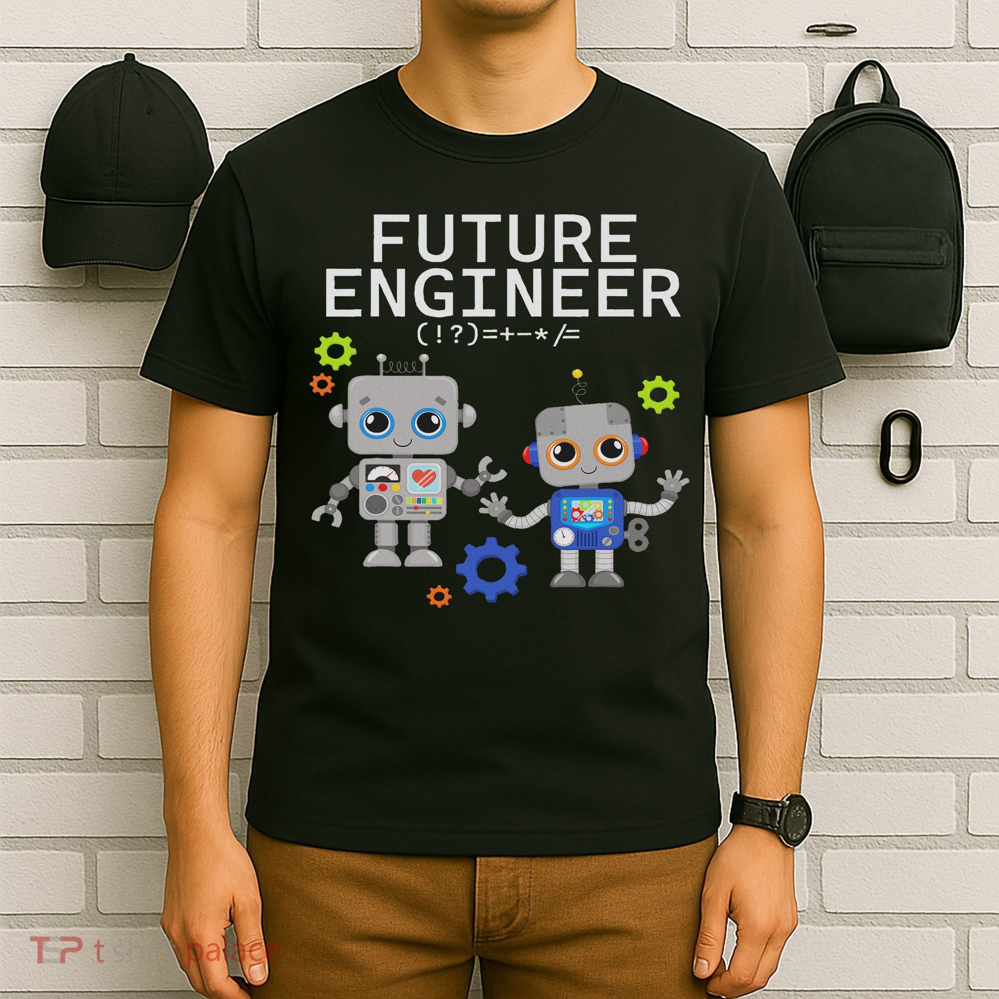 Future Engineer Costume Robot Robotics T-Shirt