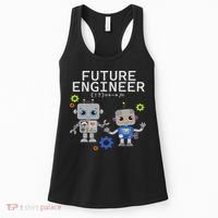 Future Engineer Costume Robot Robotics Women's Tank Top thumb 0