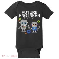 Future Engineer Costume Robot Robotics Baby Bodysuit thumb 0