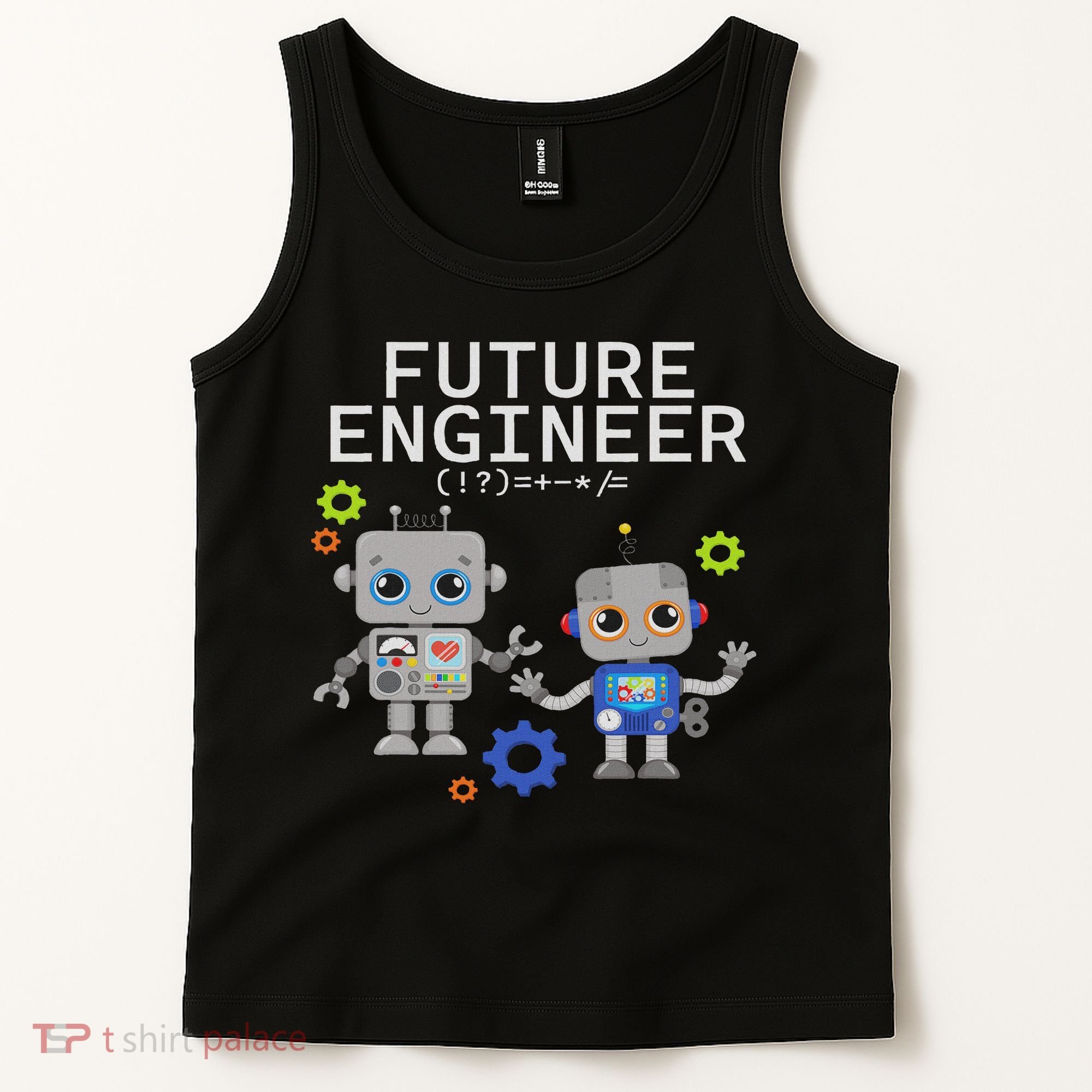 Future Engineer Costume Robot Robotics Tank Top