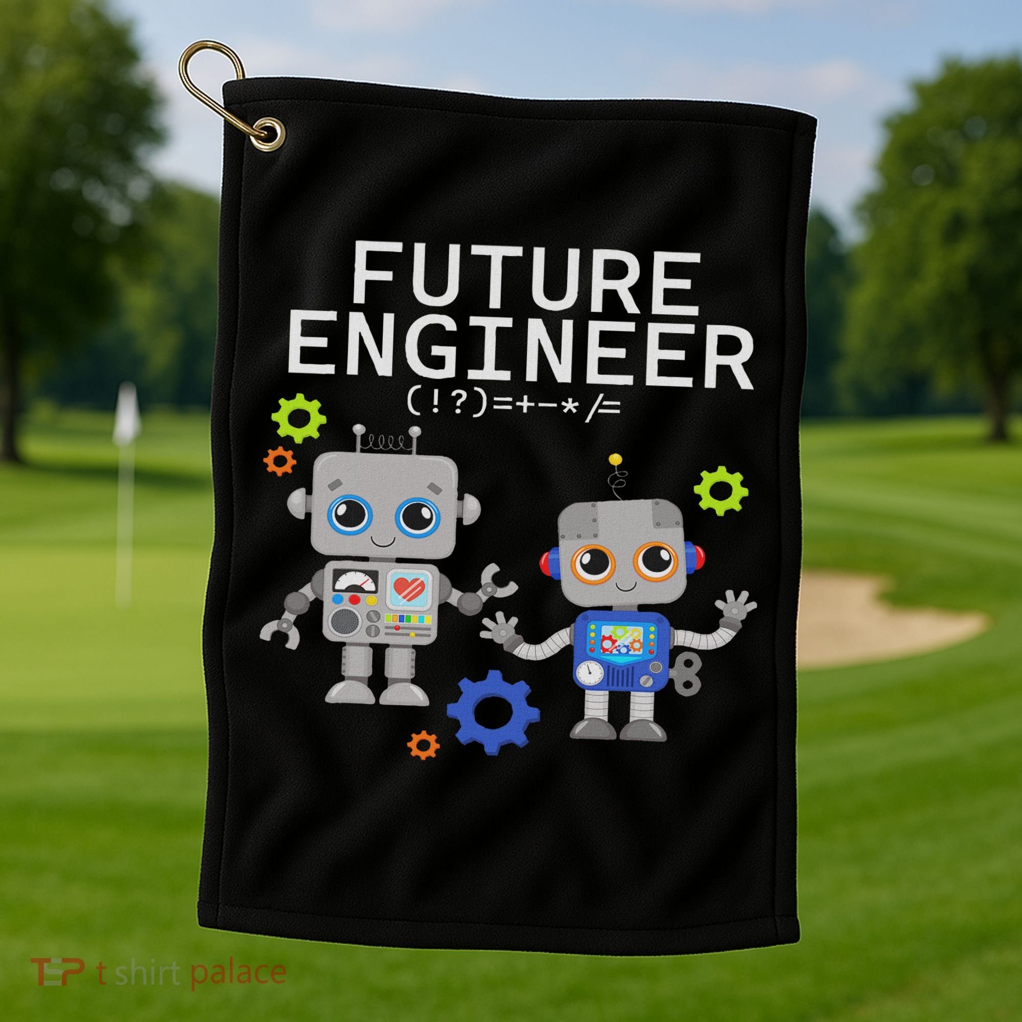 Future Engineer Costume Robot Robotics Golf Towel