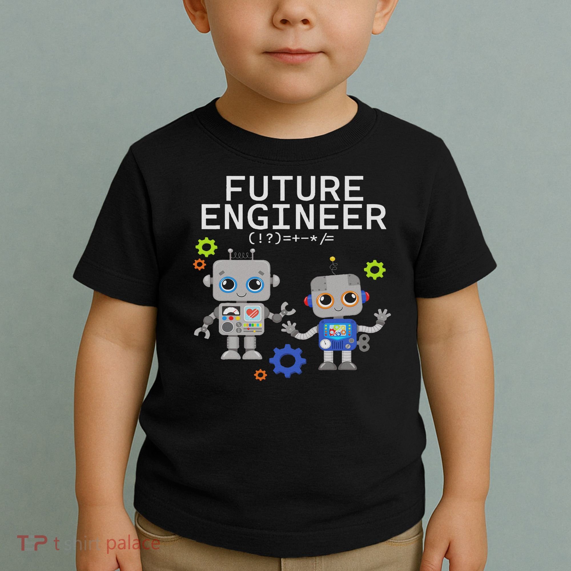 Future Engineer Costume Robot Robotics Toddler T-Shirt