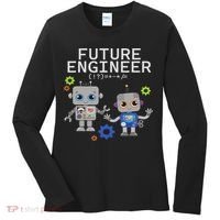 Future Engineer Costume Robot Robotics Women's Long Sleeve Shirt thumb 0