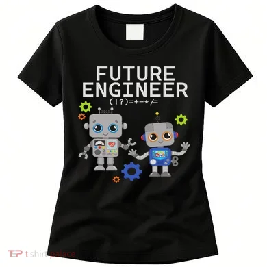 Future Engineer Costume Robot Robotics Women's T-Shirt