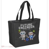 Future Engineer Costume Robot Robotics Tote Bag thumb 2