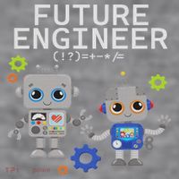 Future Engineer Costume Robot Robotics Women's Racerback Cropped Tank thumb 2