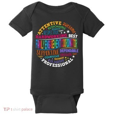 Family Engagement Coordinator Baby Bodysuit
