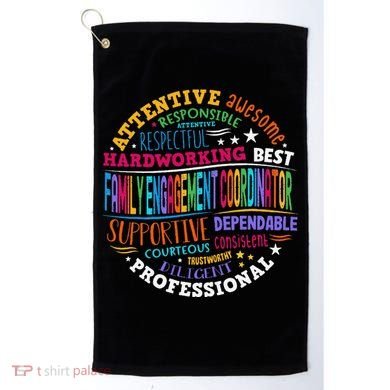 Family Engagement Coordinator Golf Towel