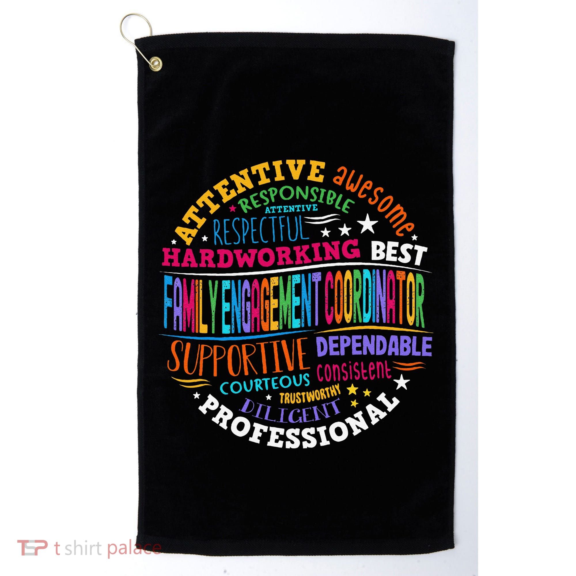 Family Engagement Coordinator Golf Towel