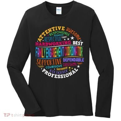 Family Engagement Coordinator Women's Long Sleeve Shirt