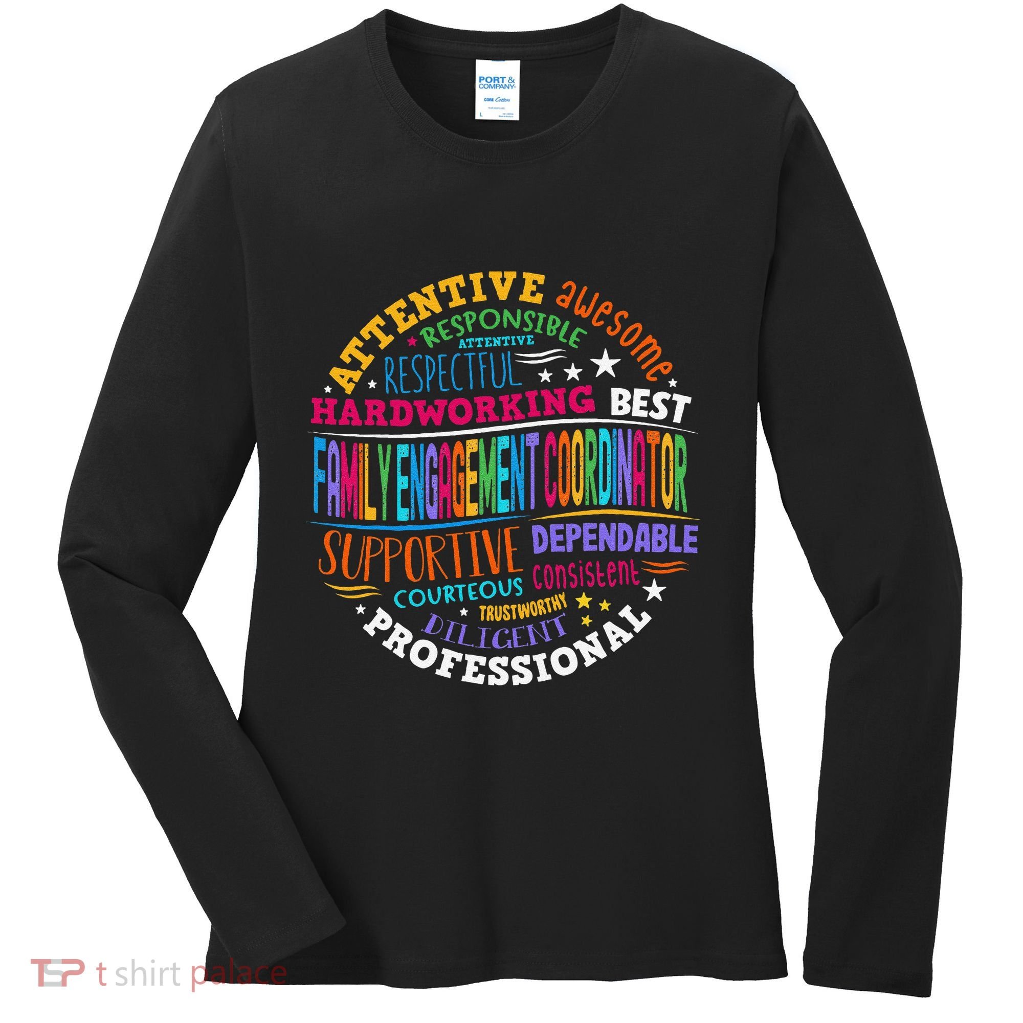 Family Engagement Coordinator Women's Long Sleeve Shirt