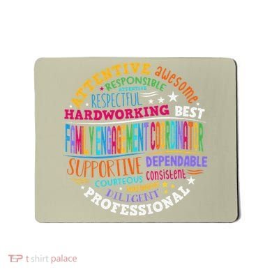 Family Engagement Coordinator Mousepad