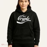 Funny Enjoy Crypto Cola Logo Hoodie thumb 5