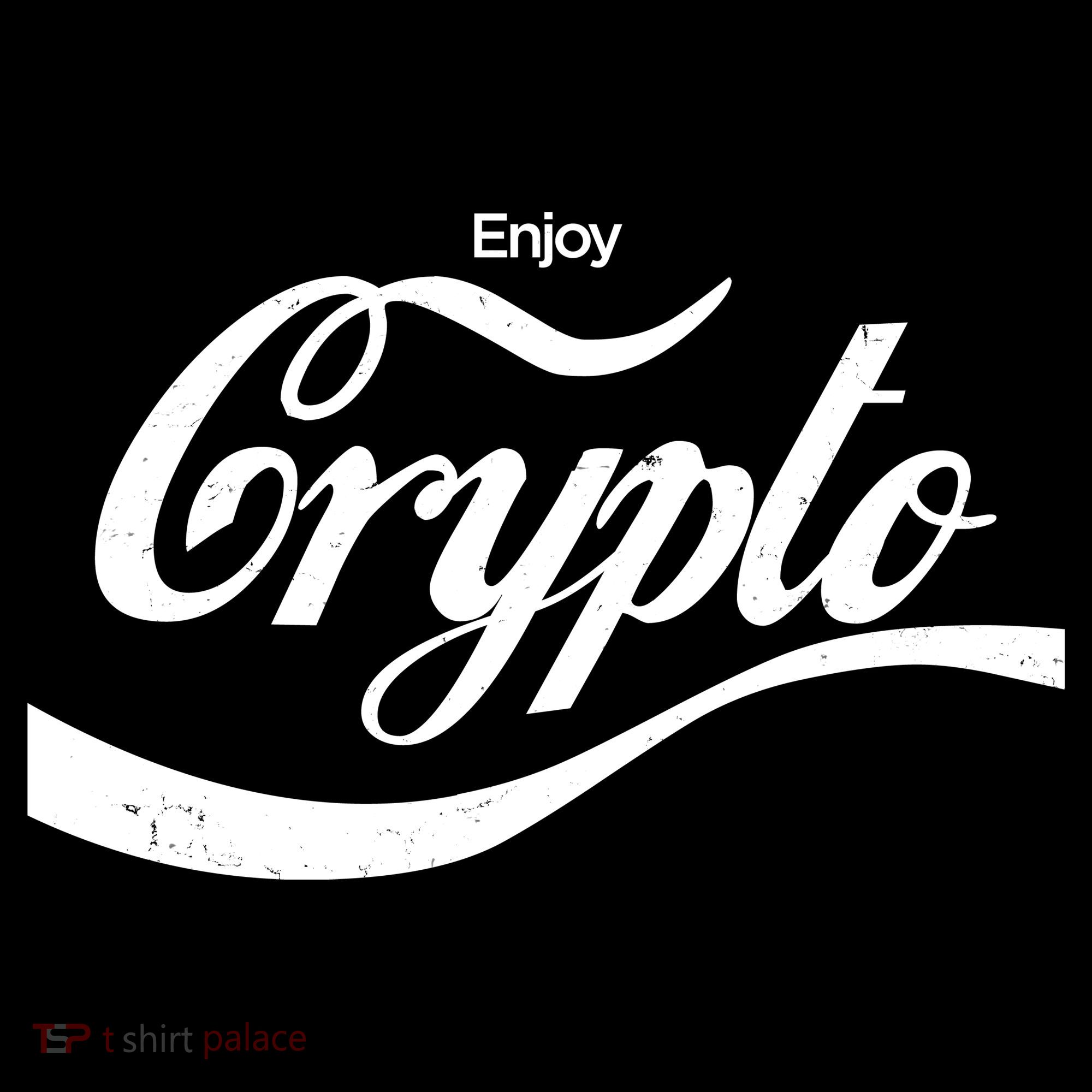 Funny Enjoy Crypto Cola Logo Ornament