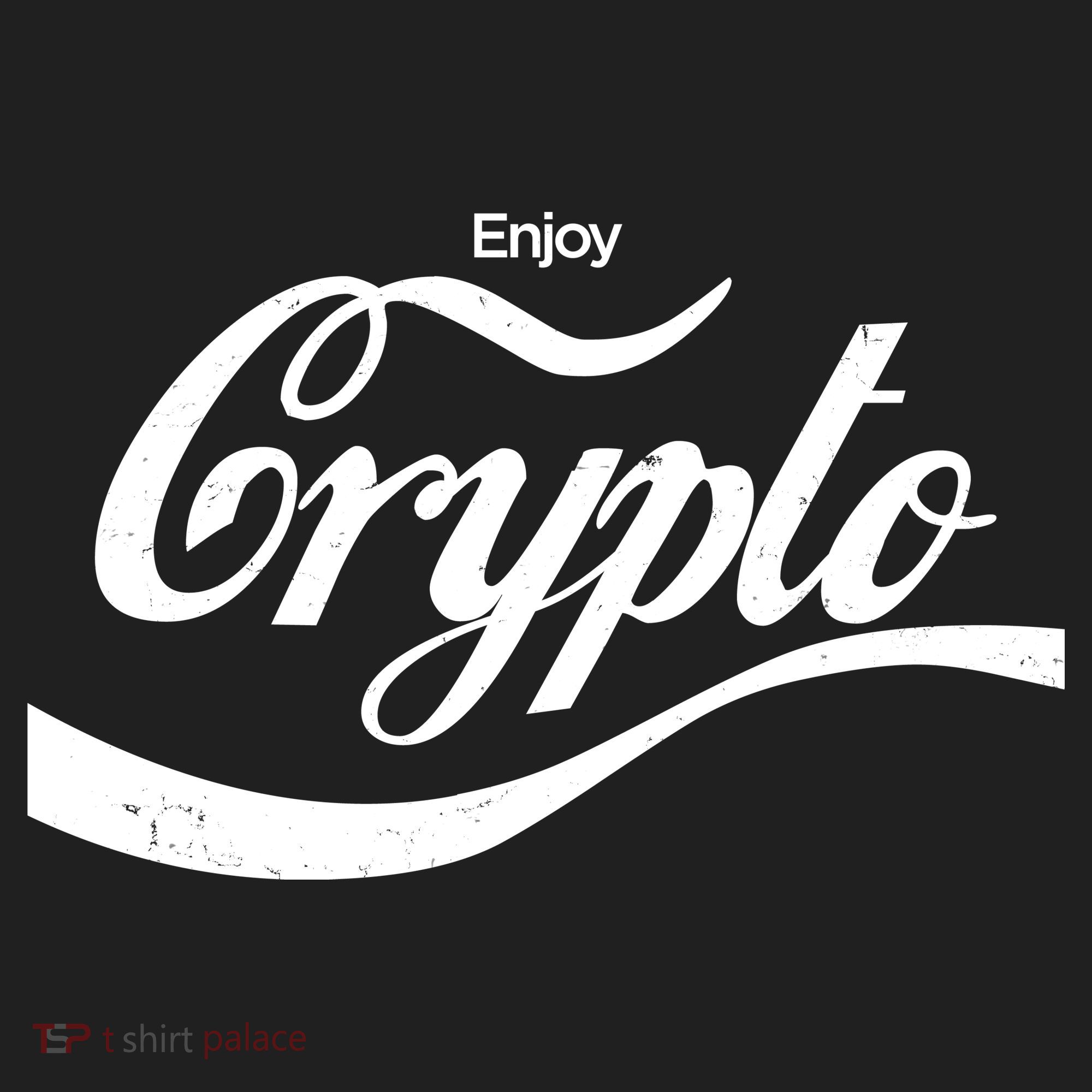 Funny Enjoy Crypto Cola Logo Hat