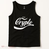 Funny Enjoy Crypto Cola Logo Tank Top thumb 2
