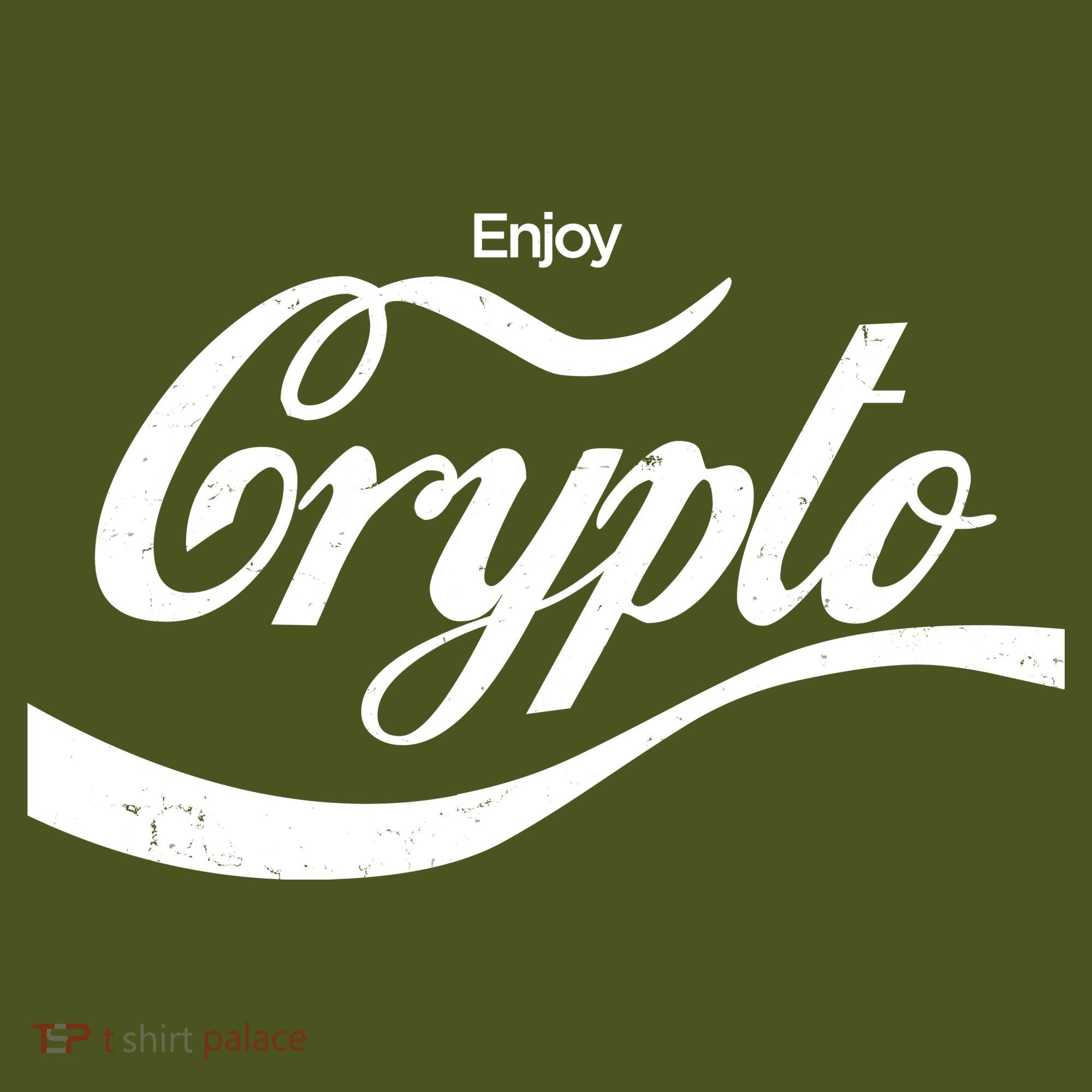 Funny Enjoy Crypto Cola Logo Backpack