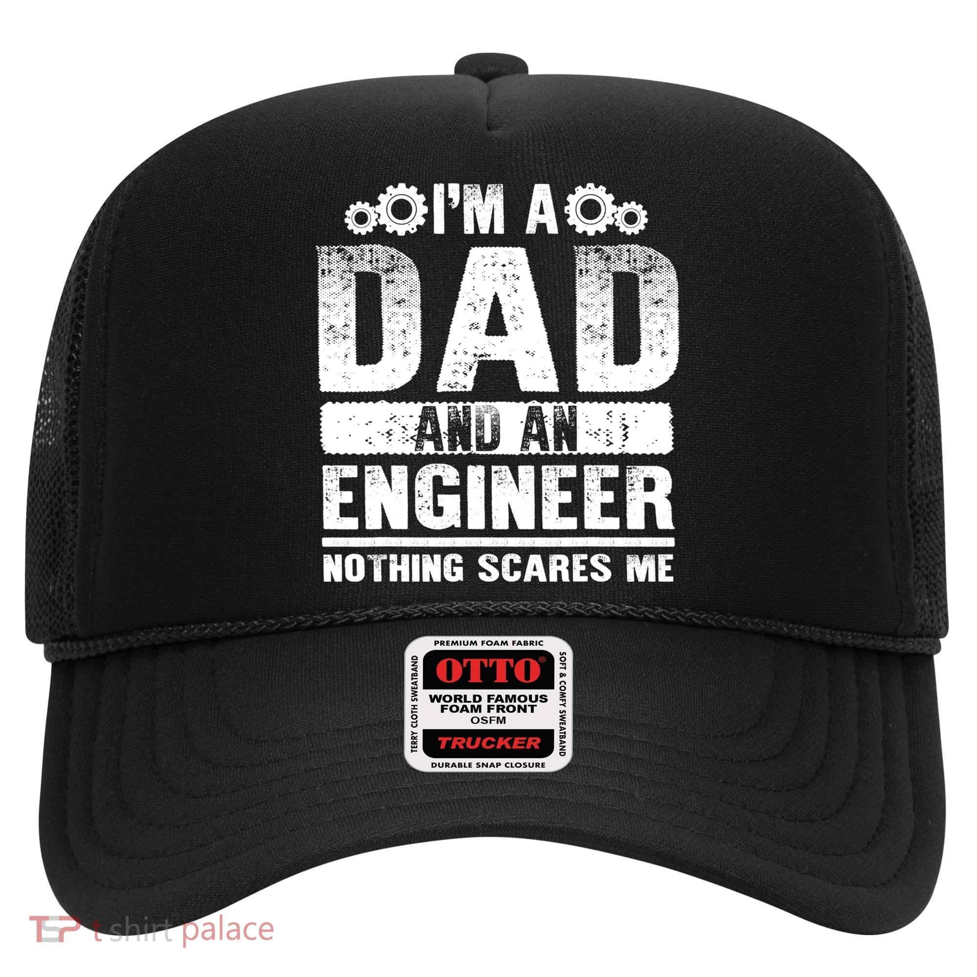Funny Engineer Dad Art For Men Father Day Engineering Lovers T Hat
