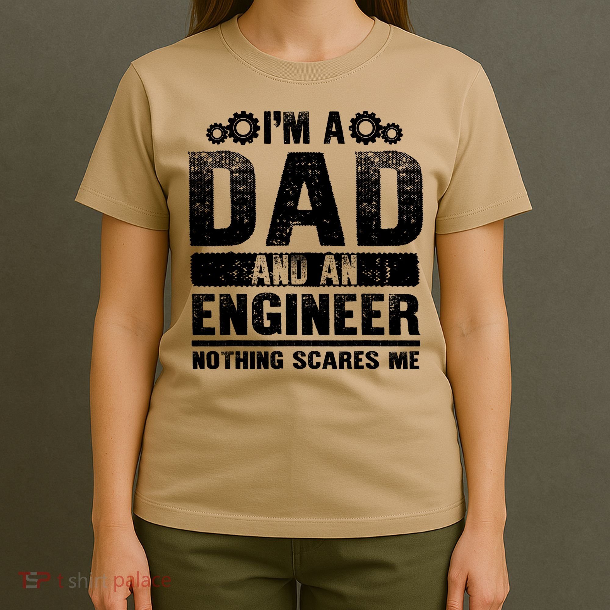 Funny Engineer Dad Art For Men Father Day Engineering Lovers T T-Shirt