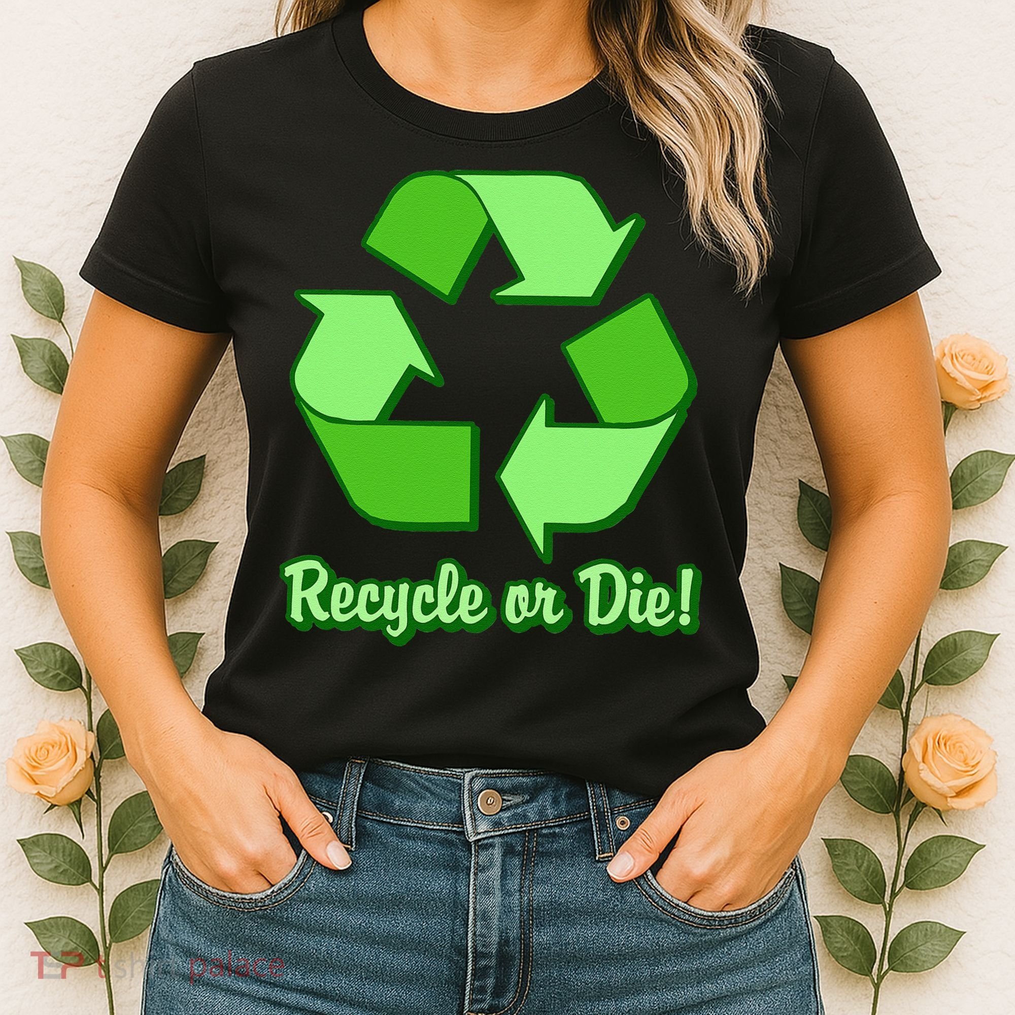 Funny Earth Day Recycle Or Die Women's T-Shirt