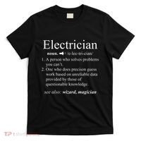 Funny Electrician Definition Electrical Engineer Gift T-Shirt thumb 0