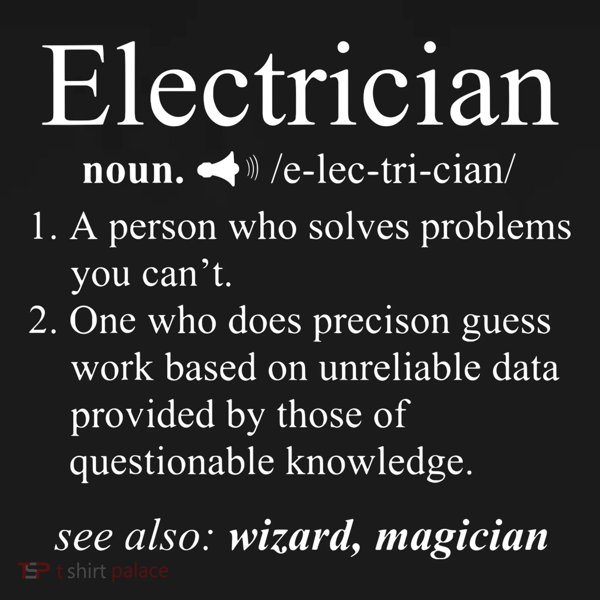 Funny Electrician Definition Electrical Engineer Gift Button