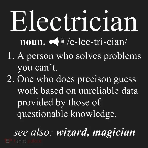 Funny Electrician Definition Electrical Engineer Gift Beanie