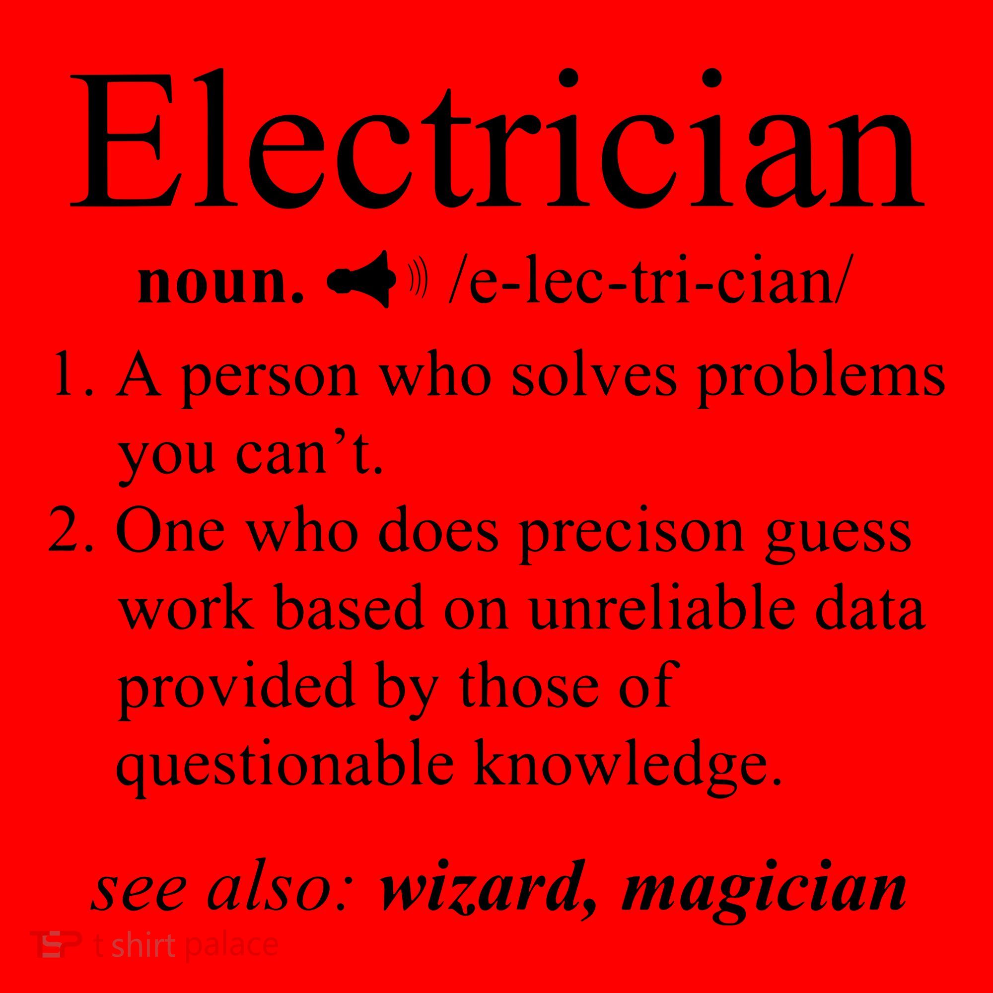 Funny Electrician Definition Electrical Engineer Gift Santa Hat