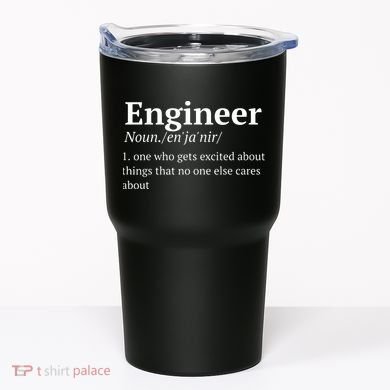 Funny Engineer Definition Tumbler