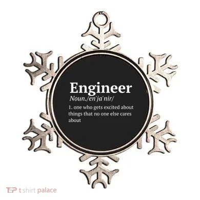 Funny Engineer Definition Ornament