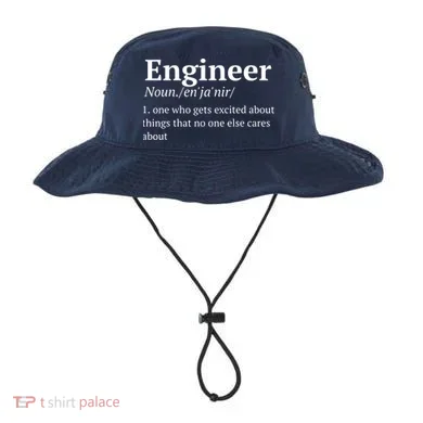 Funny Engineer Definition Bucket Hat