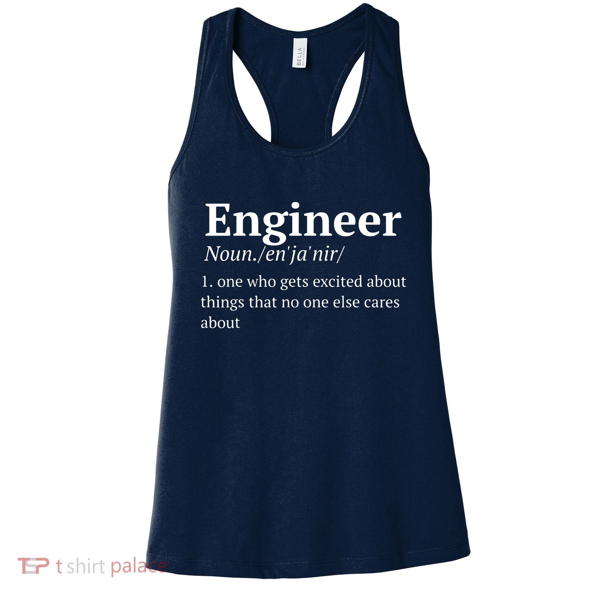 Funny Engineer Definition Women's Tank Top