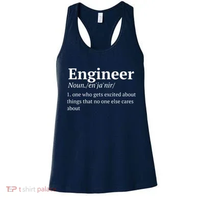 Funny Engineer Definition Women's Tank Top