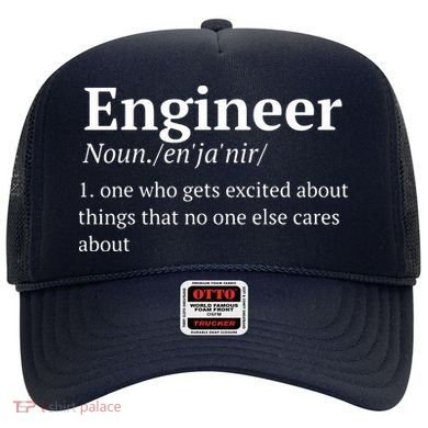 Funny Engineer Definition Hat