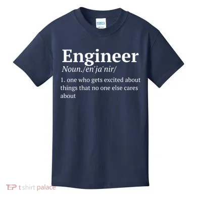 Funny Engineer Definition Kids T-Shirt