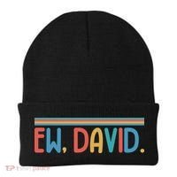 Funny Ew, David. Retro Beanie thumb 0