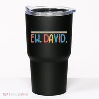 Funny Ew, David. Retro Tumbler thumb 0