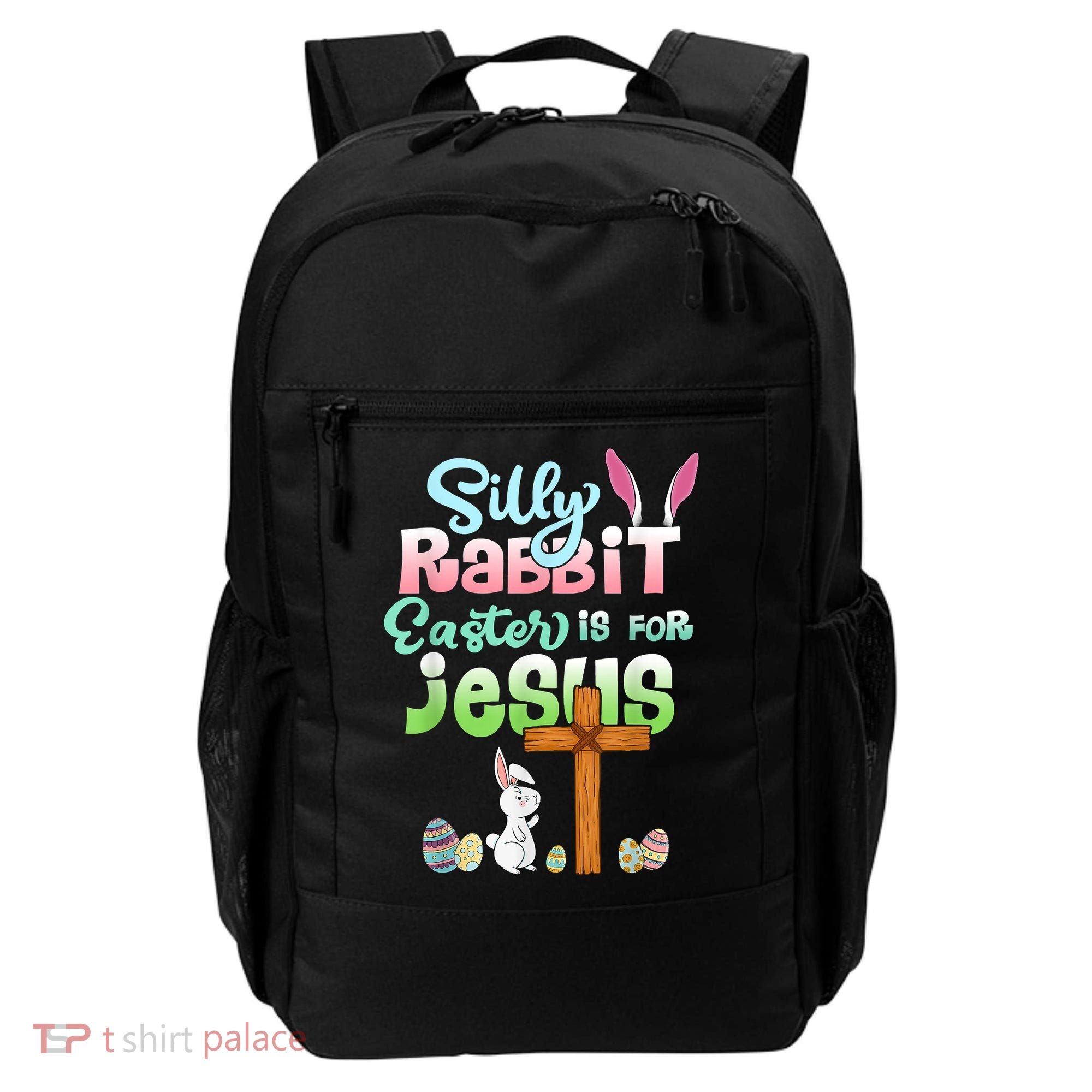 Funny Easter Day Silly Rabbit Easter Is For Jesus Christians Backpack