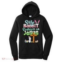 Funny Easter Day Silly Rabbit Easter Is For Jesus Christians Women's Hoodie thumb 0