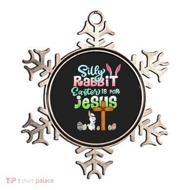 Funny Easter Day Silly Rabbit Easter Is For Jesus Christians Ornament