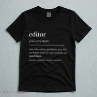 Funny Editor Definition Film Editor In Chief Video Editing T-Shirt thumb 5
