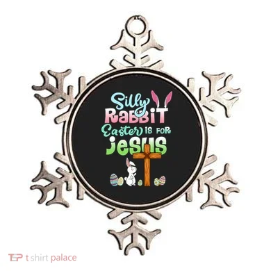 Funny Easter Day Silly Rabbit Easter Is For Jesus Christians Ornament